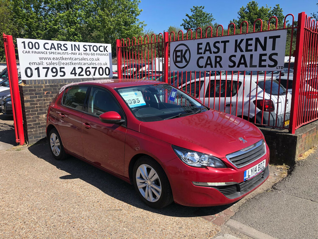 Peugeot 308 1.6 Hdi Active Hatchback Euro 5 LY14BDZ Red #4