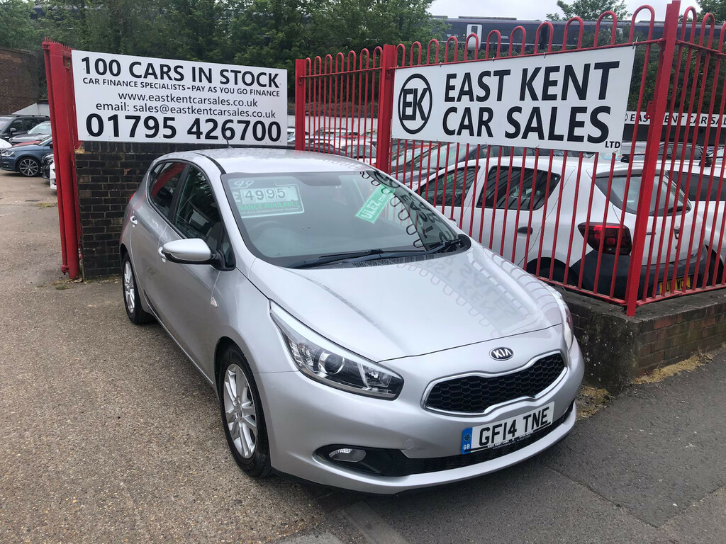 Kia Ceed 1.4 Vr7 Hatchback Euro 5 98 Bhp Silver