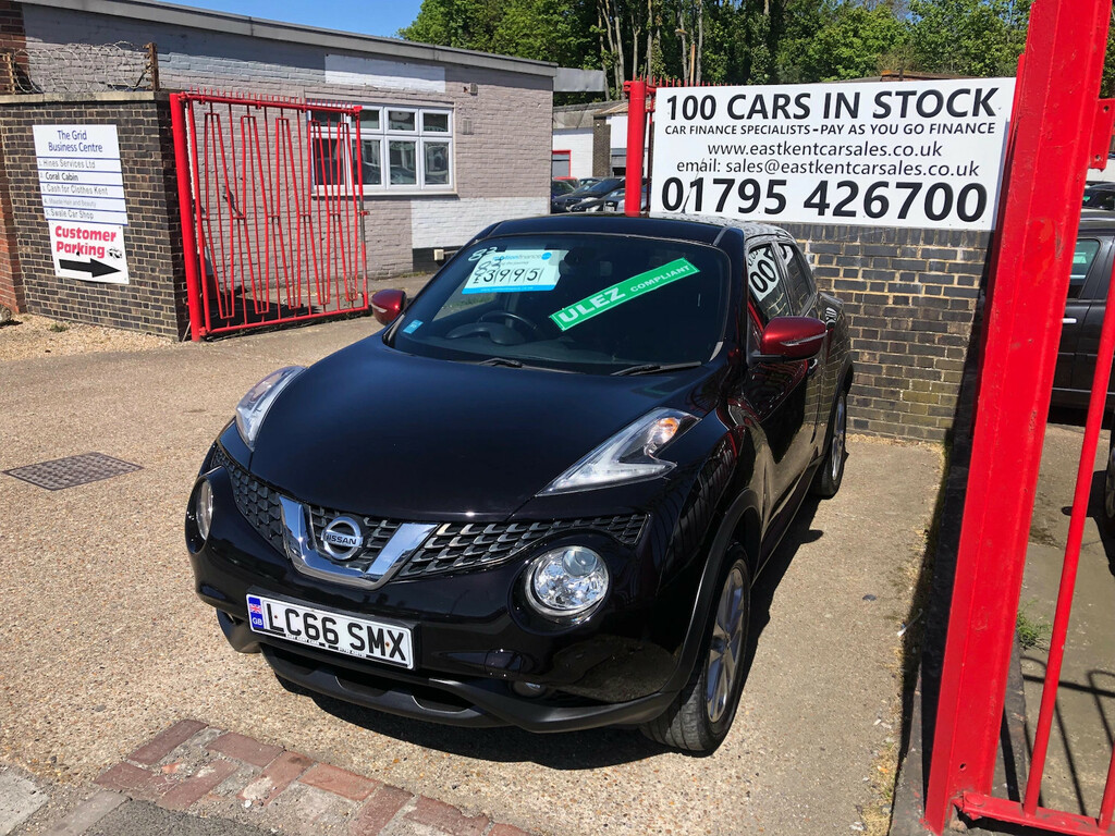 Nissan Juke 1.2 Dig-t N-connecta Suv Euro 6 LC66SMX Black #2