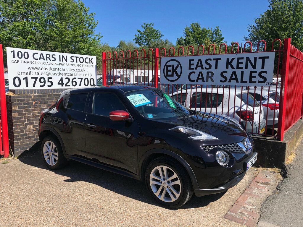 Nissan Juke 1.2 Dig-t N-connecta Suv Euro 6 LC66SMX Black #3