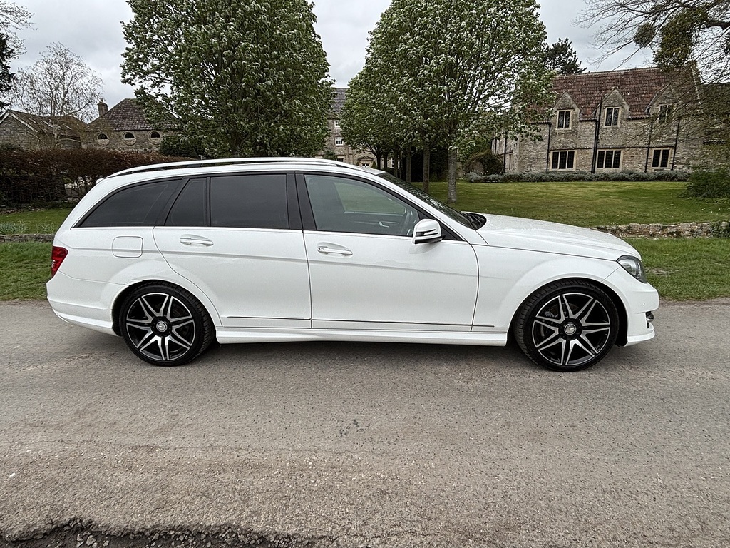 Mercedes-Benz C Class C180 Cgi Blueefficiency Sport U556545 White #5