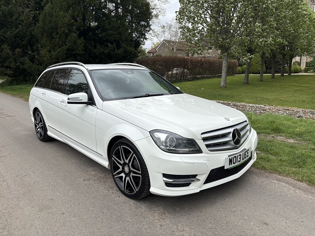 Mercedes-Benz C Class C180 Cgi Blueefficiency Sport U556545 White #2