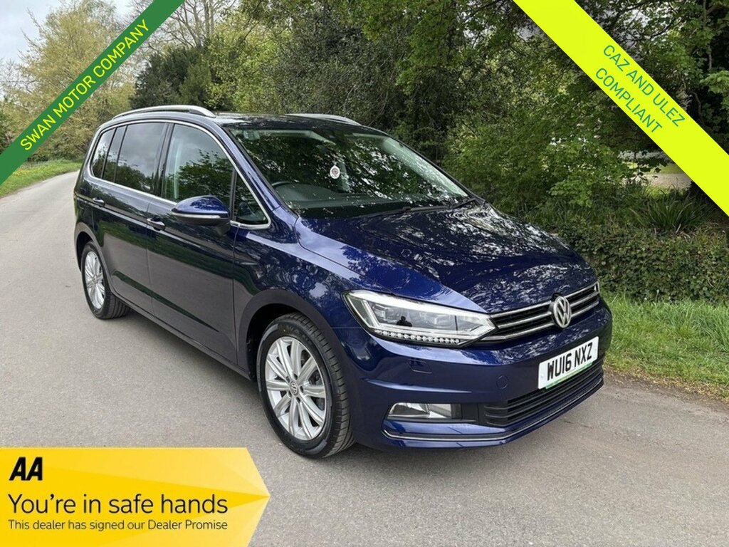 Volkswagen Touran Sel Tsi Bluemotion Technology Dsg U556544 Blue