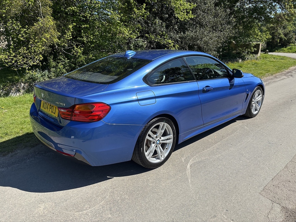 BMW 4 Series 420I M Sport U556566 Blue #6