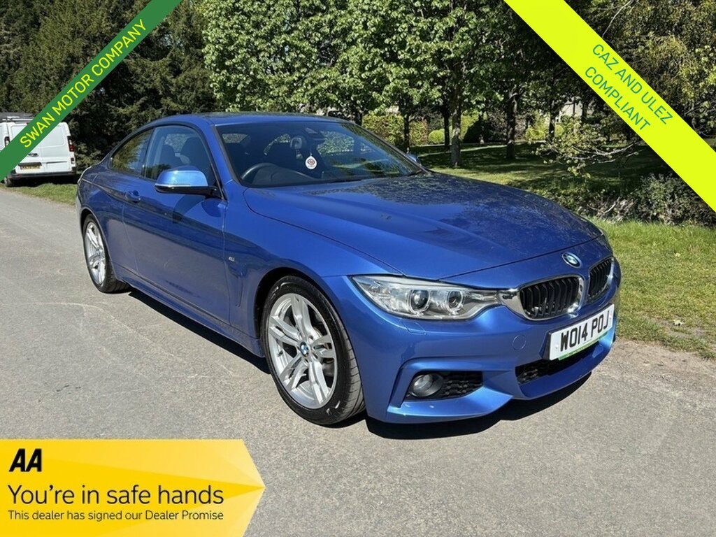 BMW 4 Series 420I M Sport U556566 Blue