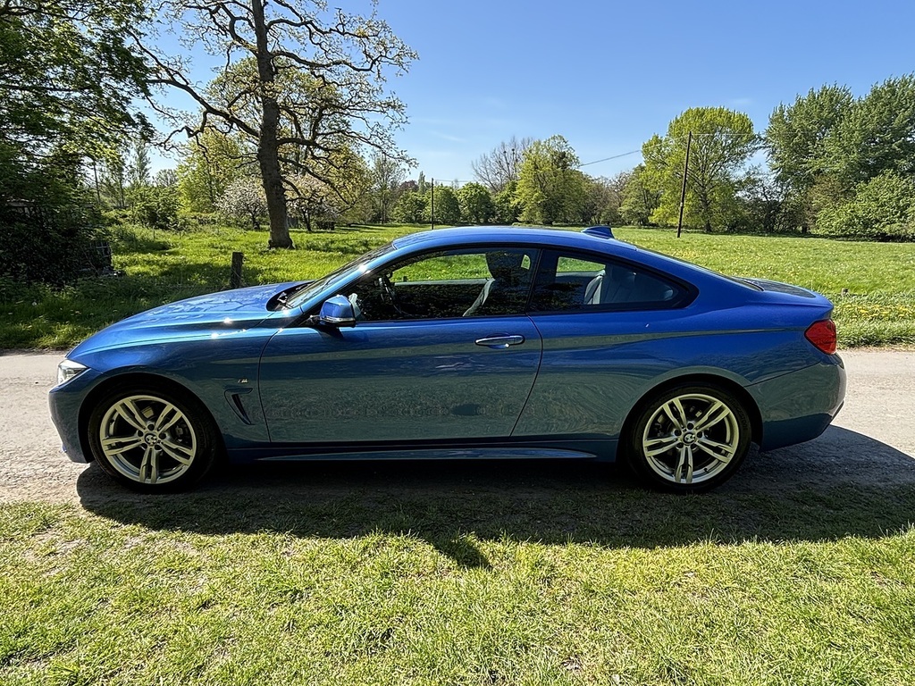 BMW 4 Series 420I M Sport U556566 Blue #4