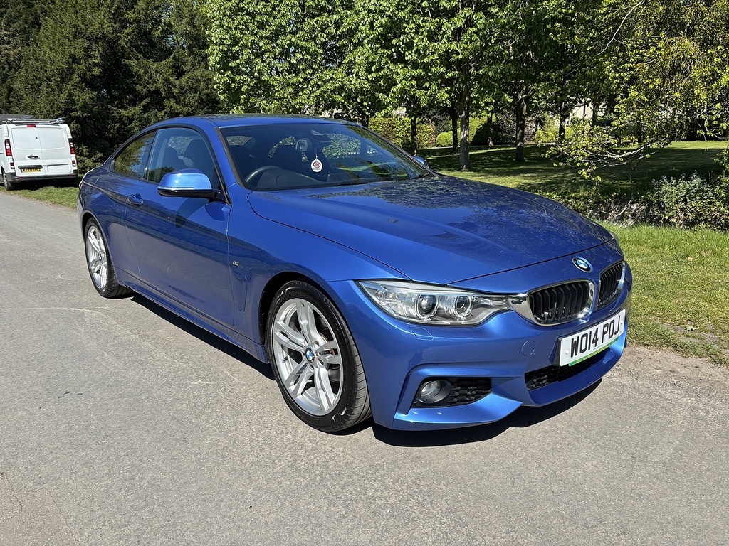 BMW 4 Series 420I M Sport U556566 Blue #2