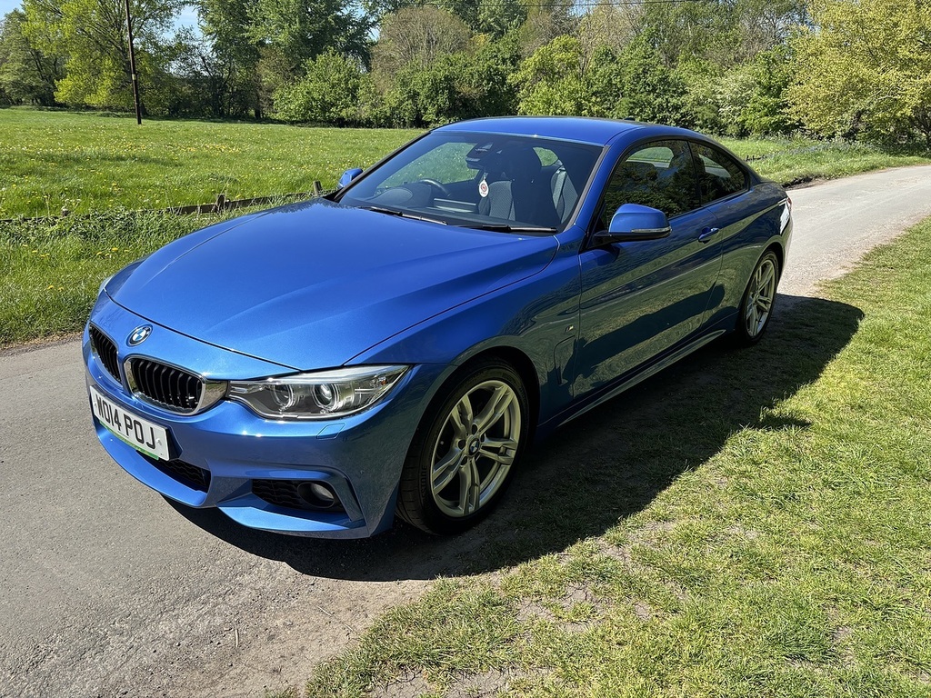 BMW 4 Series 420I M Sport U556566 Blue #3
