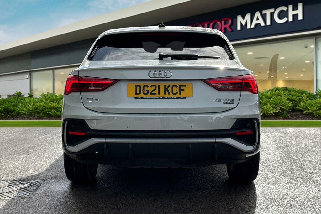 Audi Q3 2.0 Tfsi 45 S Line Sportback S Tronic Quattro Euro DG21KCF Silver #4