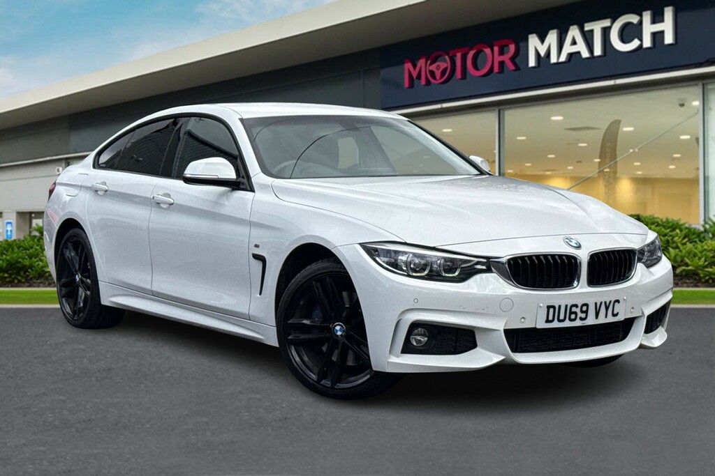 BMW 4 Series Gran Coupe 2.0 420D M Sport Xdrive Euro 6 Ss White