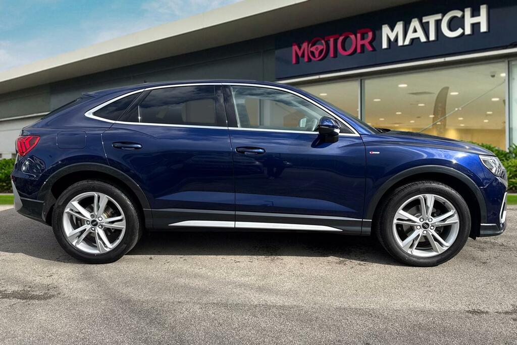 Audi Q3 1.5 Tfsi Cod 35 S Line Sportback S Tronic Euro 6 DX73XFU Blue #3