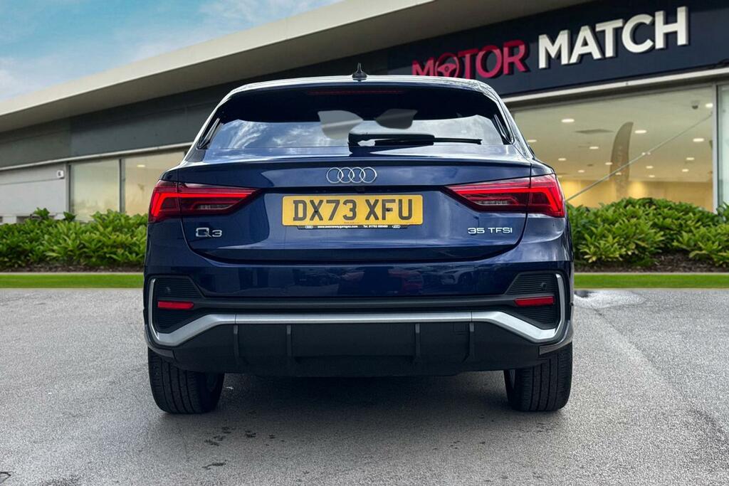 Audi Q3 1.5 Tfsi Cod 35 S Line Sportback S Tronic Euro 6 DX73XFU Blue #4