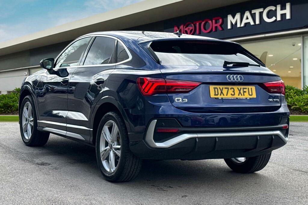 Audi Q3 1.5 Tfsi Cod 35 S Line Sportback S Tronic Euro 6 DX73XFU Blue #2