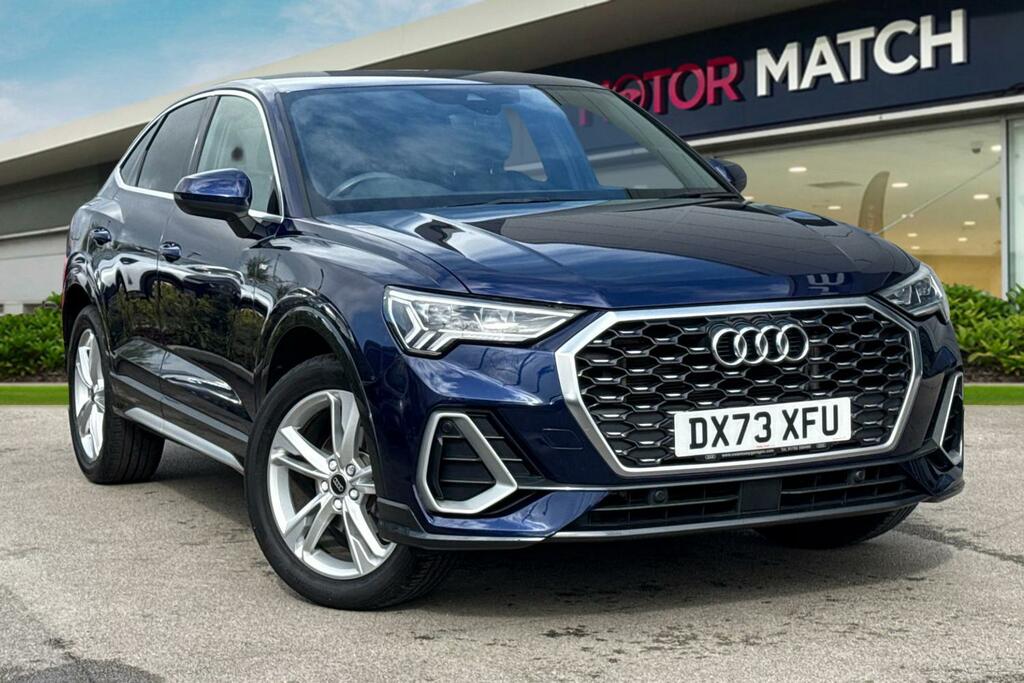 Audi Q3 1.5 Tfsi Cod 35 S Line Sportback S Tronic Euro 6 Blue