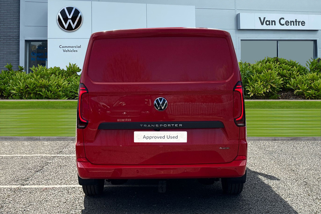 Volkswagen Transporter 2.0 Tdi T32 Commerce Pro 4Motion Swb Euro 6 CX26JXO Red #4