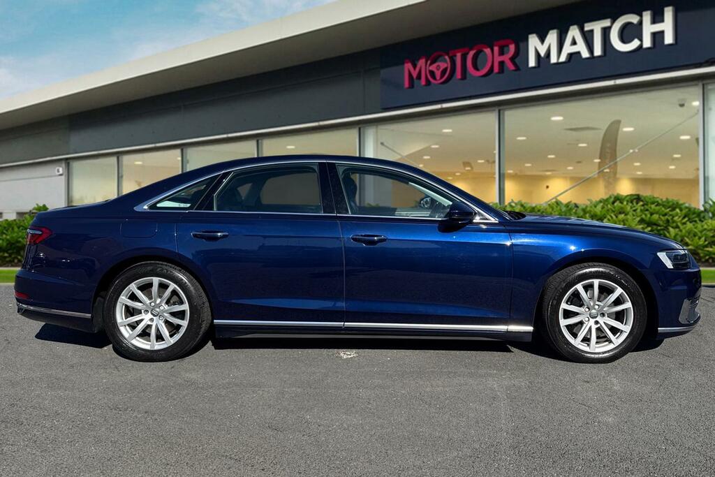 Audi A8 3.0 Tdi V6 50 Tiptronic Quattro Euro 6 Ss KU68UNW Blue #3
