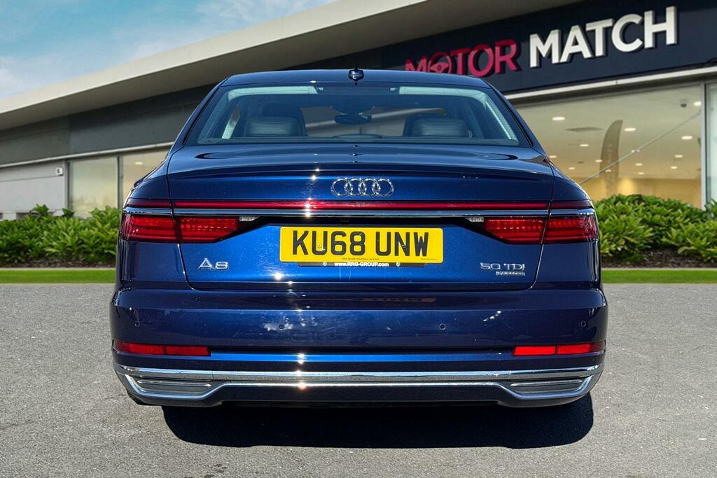 Audi A8 3.0 Tdi V6 50 Tiptronic Quattro Euro 6 Ss KU68UNW Blue #4