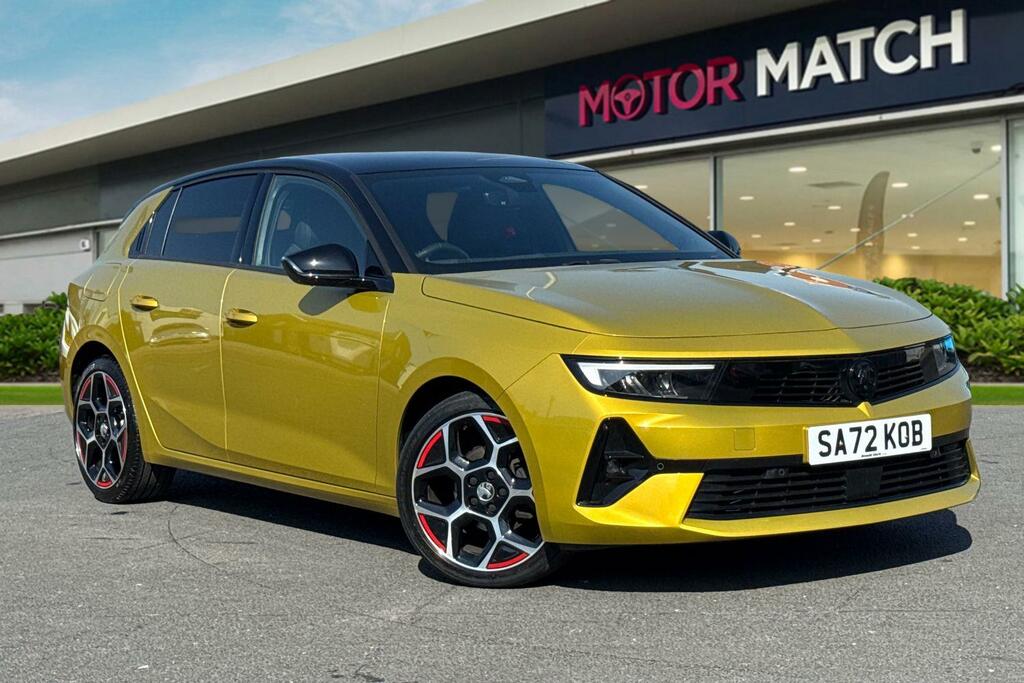 Vauxhall Astra 1.2 Turbo Gs Line Euro 6 Ss Yellow