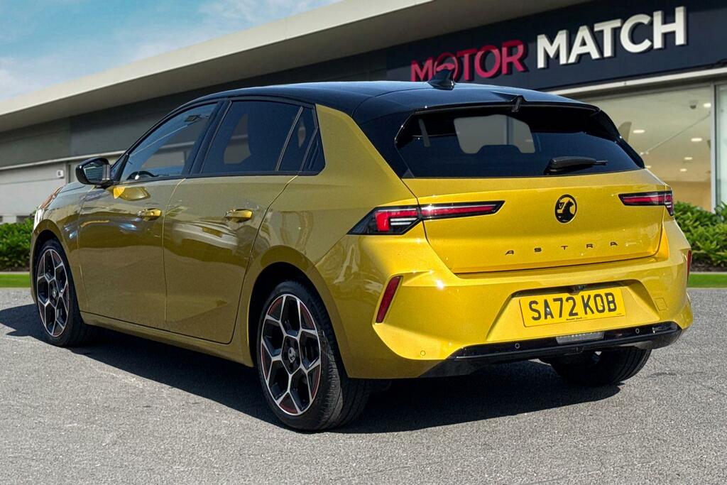 Vauxhall Astra 1.2 Turbo Gs Line Euro 6 Ss SA72KOB Yellow #2