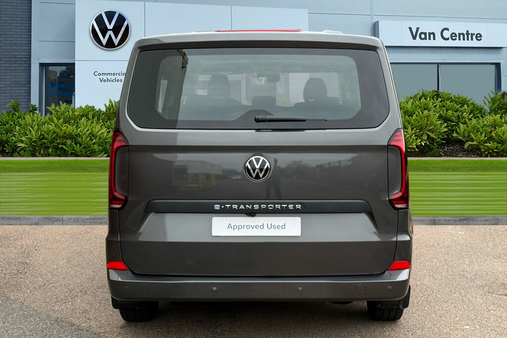 Volkswagen E-Transporter 286Ps 65Kwh Commerce Pro Kombi Van KW75NCZ Grey #4