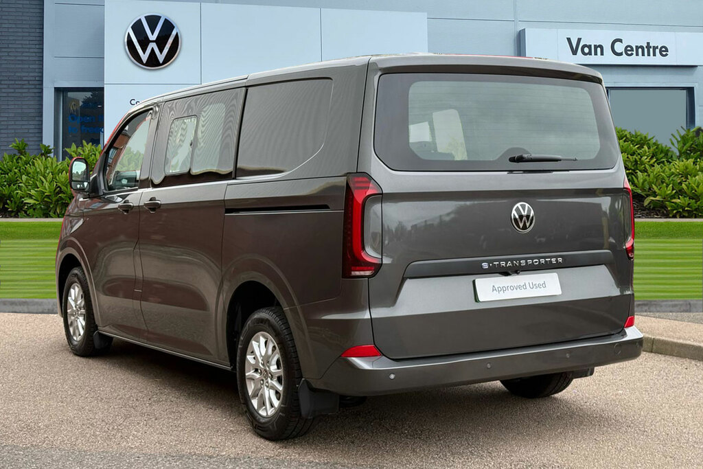 Volkswagen E-Transporter 286Ps 65Kwh Commerce Pro Kombi Van KW75NCZ Grey #2