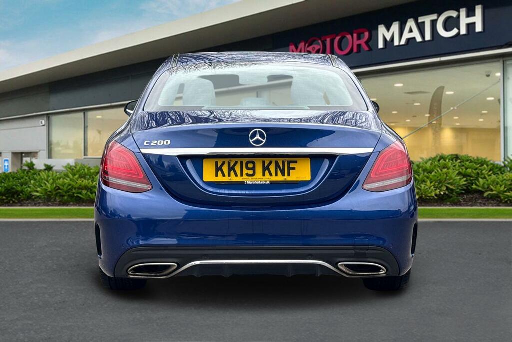 Mercedes-Benz C Class 1.5 C200 Mhev Eq Boost Amg Line Premium G-tronic KK19KNF Blue #4