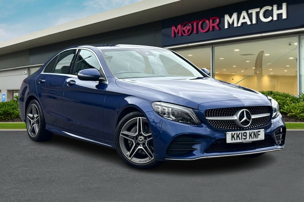 Mercedes-Benz C Class 1.5 C200 Mhev Eq Boost Amg Line Premium G-tronic Blue