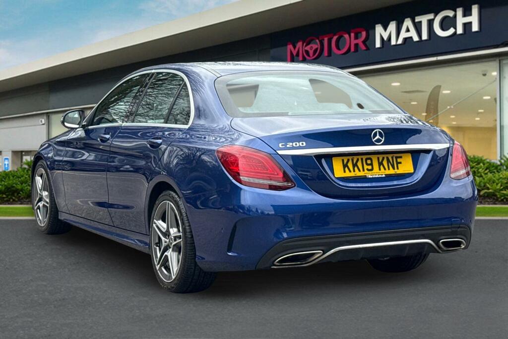 Mercedes-Benz C Class 1.5 C200 Mhev Eq Boost Amg Line Premium G-tronic KK19KNF Blue #2