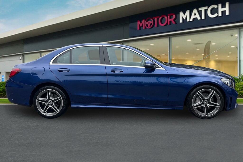 Mercedes-Benz C Class 1.5 C200 Mhev Eq Boost Amg Line Premium G-tronic KK19KNF Blue #3