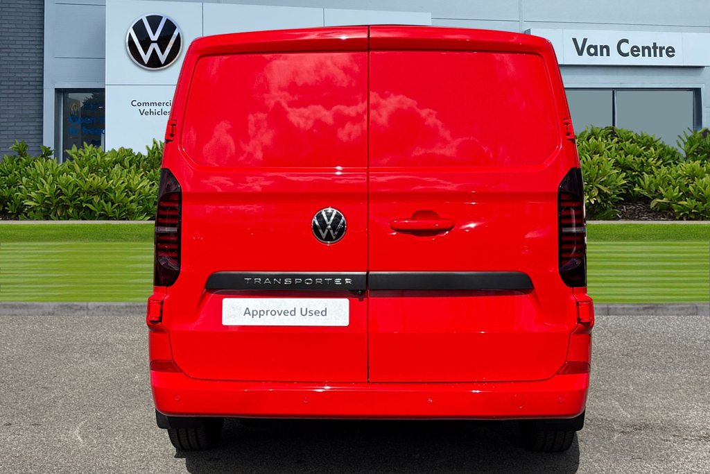Volkswagen Transporter 2.0 Tdi 110 Commerce Plus Van DA26GUK Red #4