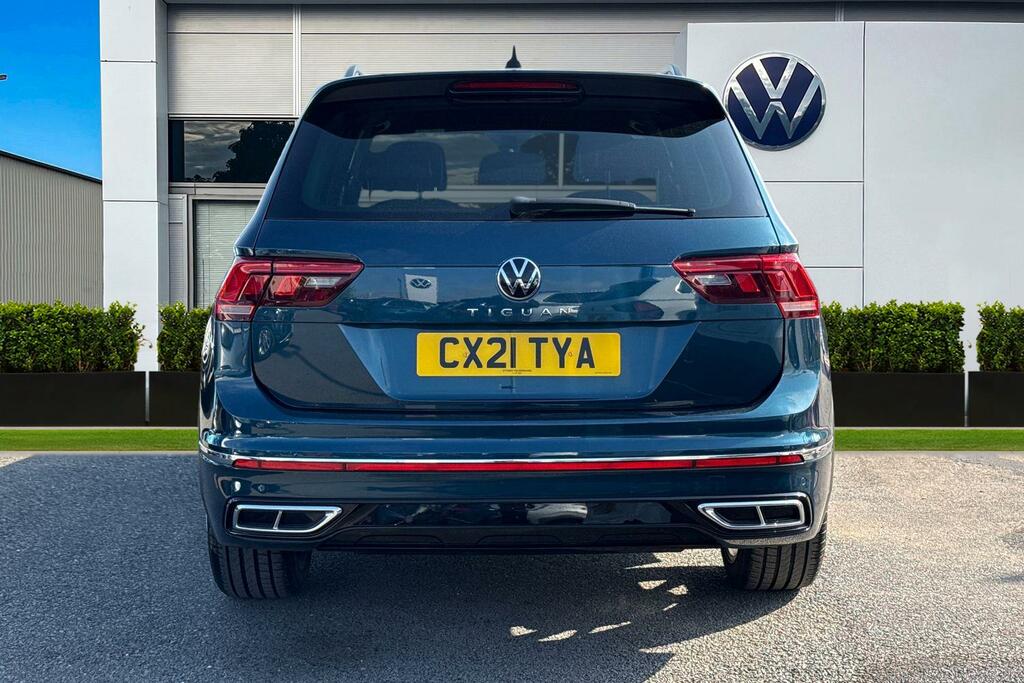Volkswagen Tiguan 2.0 Tdi R-line Dsg 1 Year Vw Warranty Blue #4
