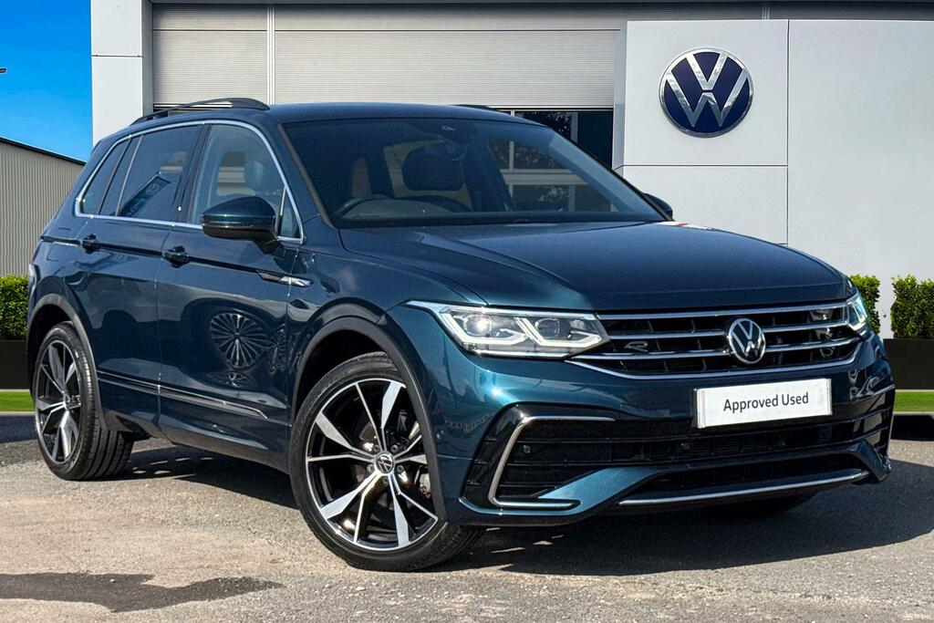 Volkswagen Tiguan 2.0 Tdi R-line Dsg 1 Year Vw Warranty Blue