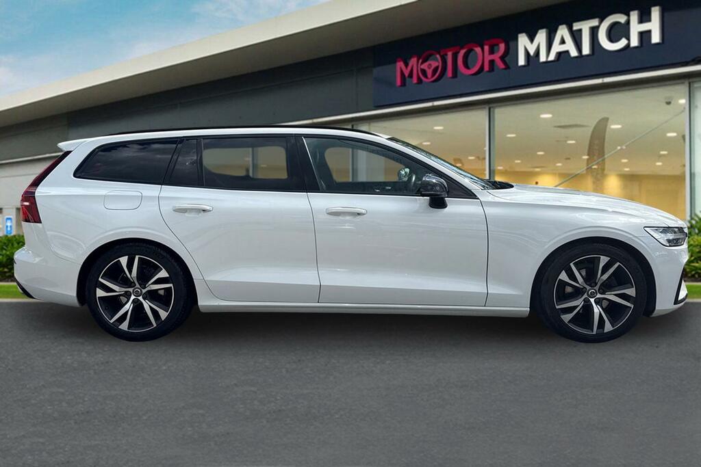 Volvo V60 2.0 B3 Mhev R-design Euro 6 Ss SR70GZJ White #3