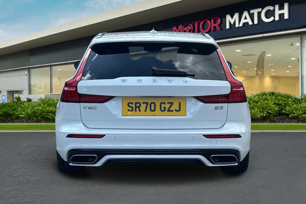 Volvo V60 2.0 B3 Mhev R-design Euro 6 Ss SR70GZJ White #4