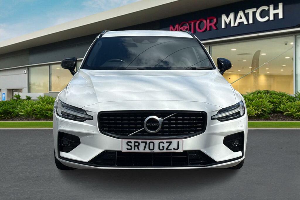 Volvo V60 2.0 B3 Mhev R-design Euro 6 Ss SR70GZJ White #5
