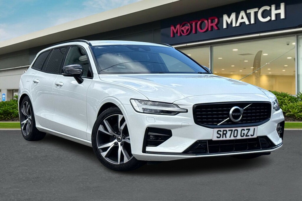 Volvo V60 2.0 B3 Mhev R-design Euro 6 Ss White