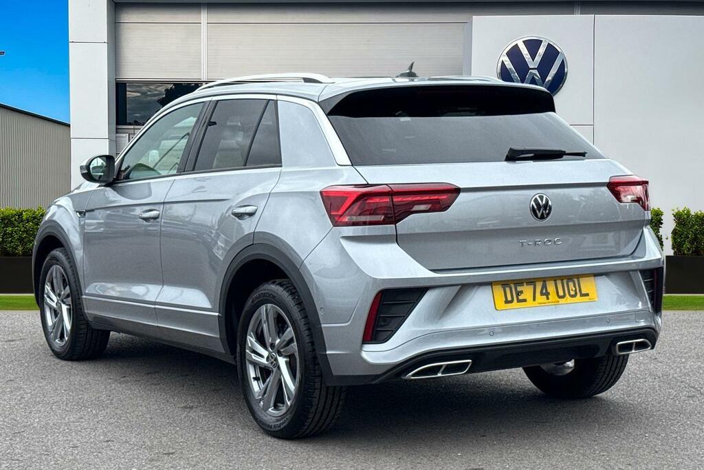 Volkswagen T-Roc 2.0 Tdi 150 Evo R-line Dsg Lowtax, Under 40K DE74UOL Silver #2