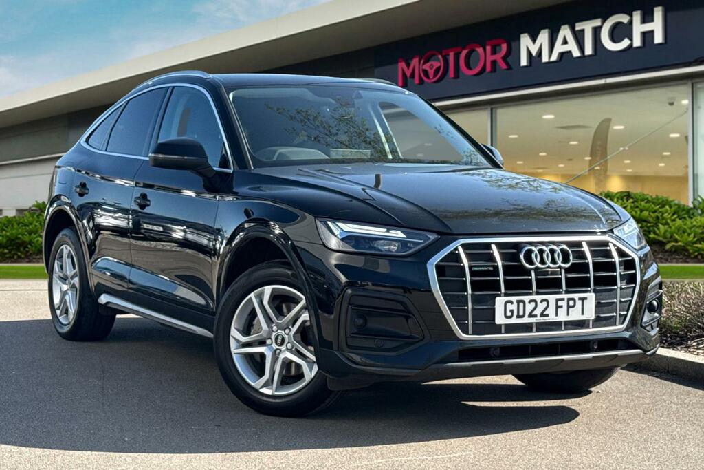 Audi Q5 2.0 Tdi 40 Sport Sportback S Tronic Quattro Euro 6 Black