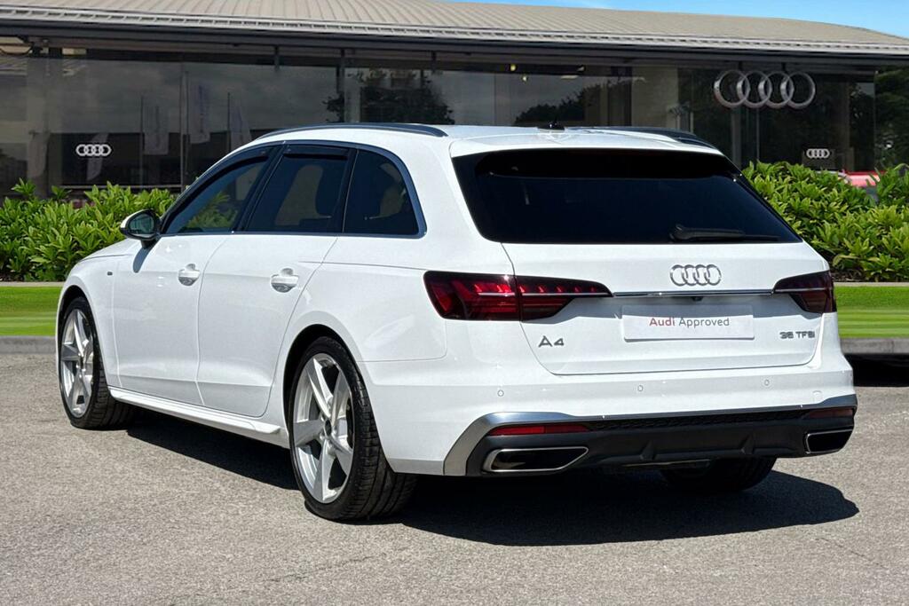 Audi A4 Avant Avant S Line 35 Tfsi 150 Ps S Tronic SY24YHM White #2