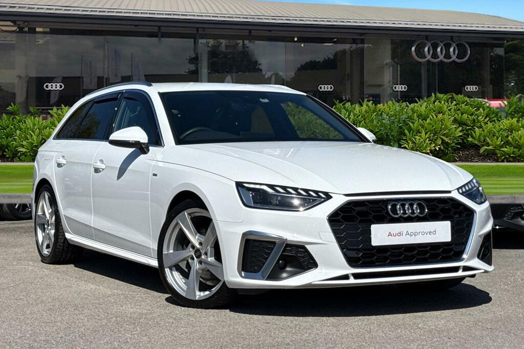 Audi A4 Avant Avant S Line 35 Tfsi 150 Ps S Tronic White