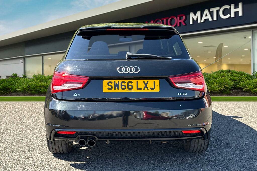 Audi A1 1.4 Tfsi Cod Black Edition Euro 6 Ss SW66LXJ Black #4