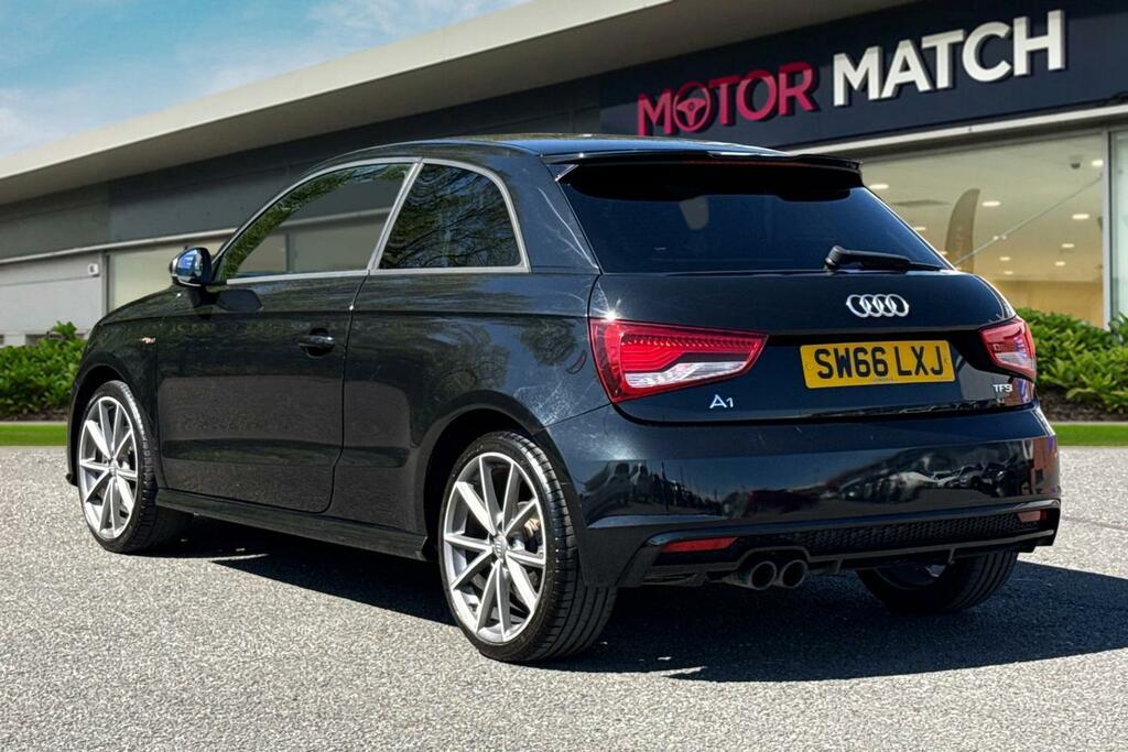 Audi A1 1.4 Tfsi Cod Black Edition Euro 6 Ss SW66LXJ Black #2