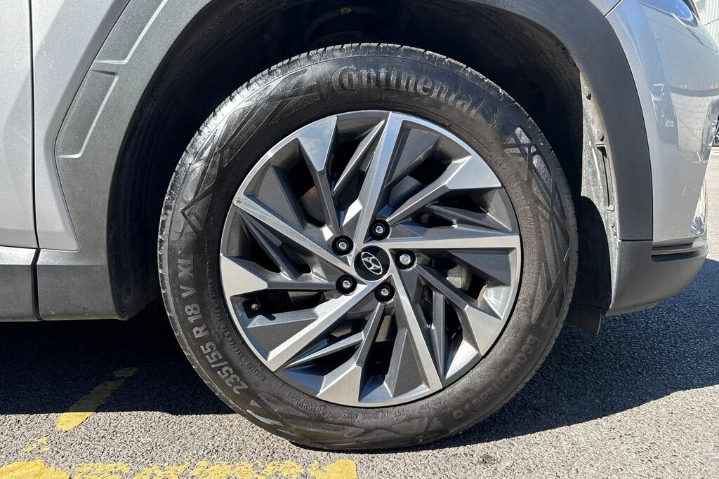 Hyundai Tucson 1.6 T-gdi Mhev Premium Dct Euro 6 Ss BA72HJJ Silver #6
