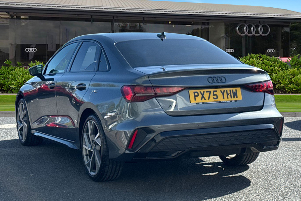 Audi A3 Black Edition Tdi 150 Ps S Tronic PX75YHW Grey #2
