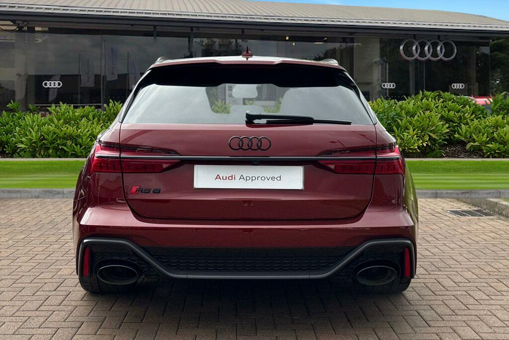 Audi RS6 Avant Rs 6 Avant Performance Carbon Black 630 Ps Tiptron Red #4
