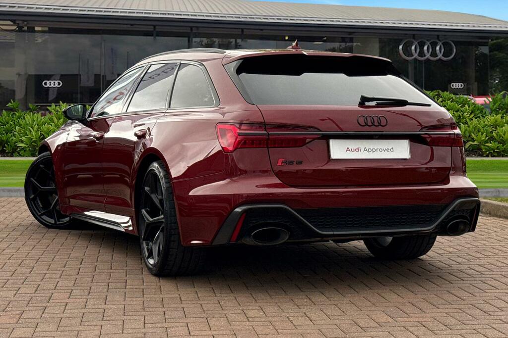Audi RS6 Avant Rs 6 Avant Performance Carbon Black 630 Ps Tiptron Red #2