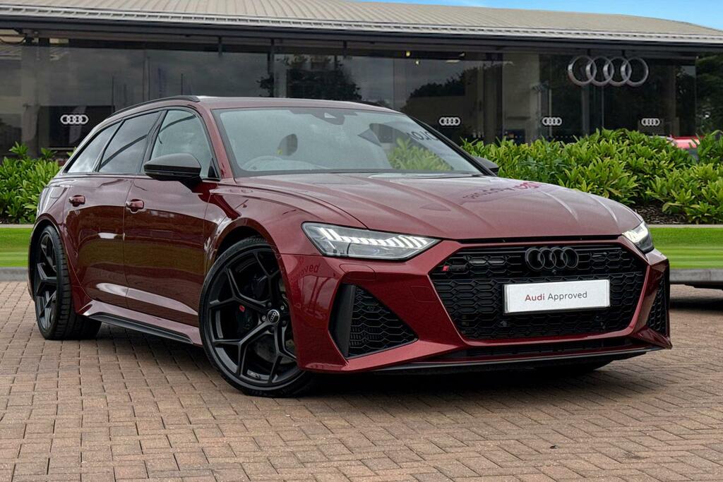 Audi RS6 Avant Rs 6 Avant Performance Carbon Black 630 Ps Tiptron Red