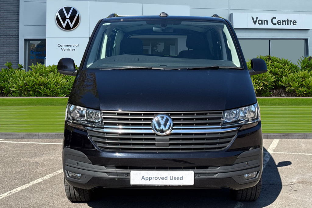 Volkswagen Transporter 2.0 Tdi 150 Highline Kombi Van Dsg VO23MTE Black #5