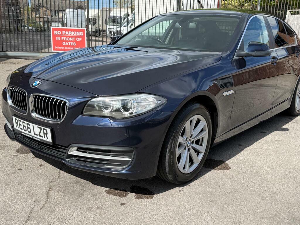 BMW 5 Series 2.0 520D Se Euro 6 S S Blue #4