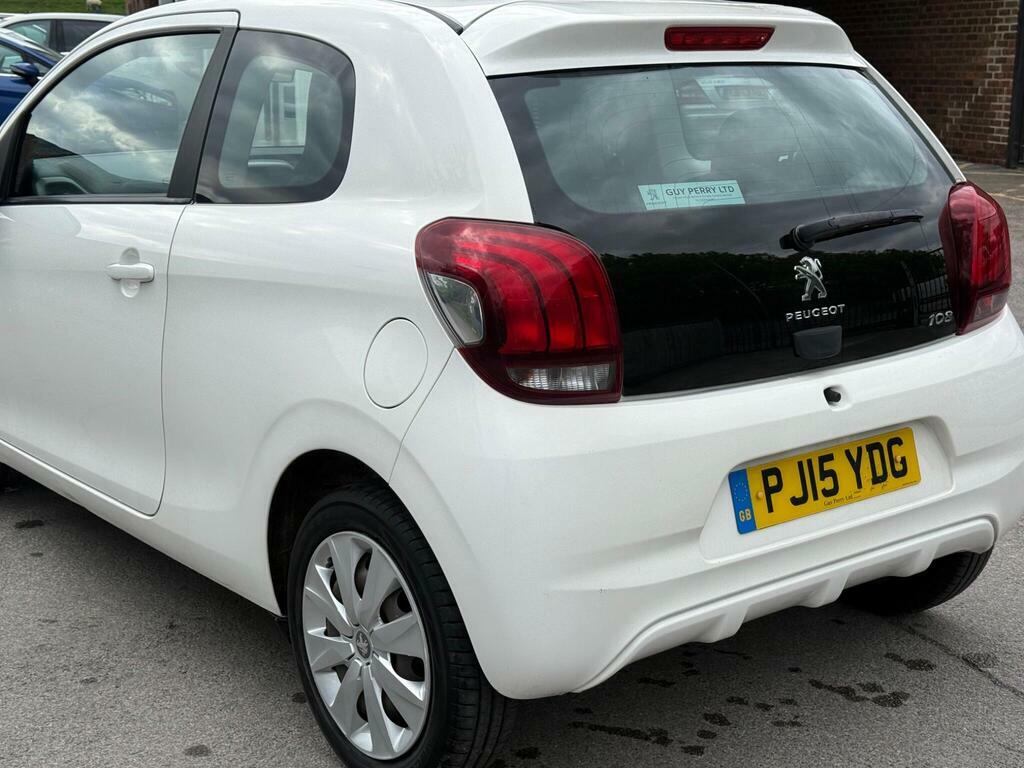 Peugeot 108 1.0 Vti Active Euro 5 PJ15YDG White #5